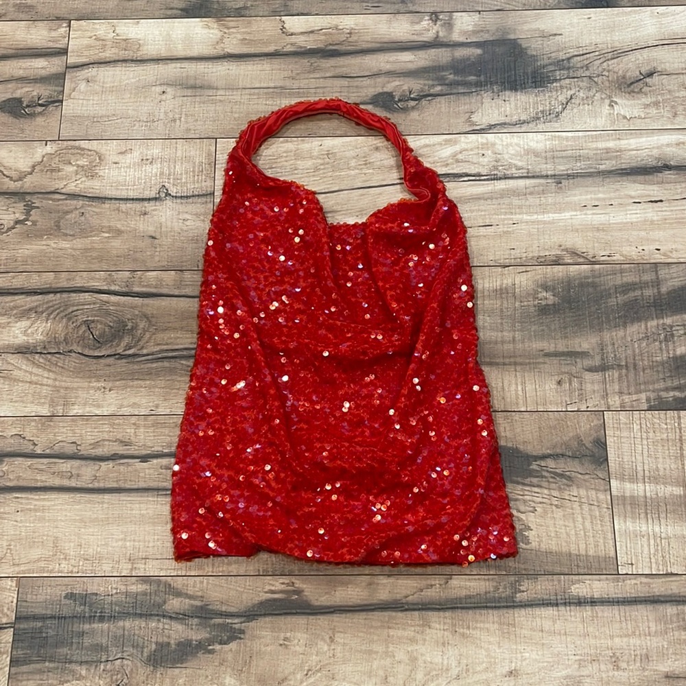 Patrizia Pepe sequin tank
